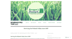 Desktop Screenshot of bowmansproturf.com